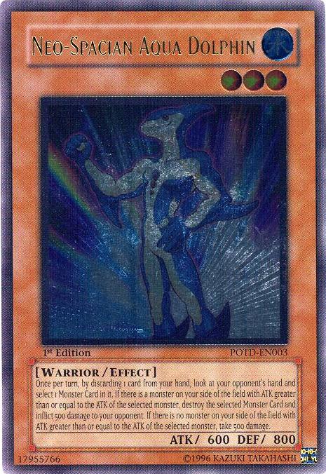 Neo-Spacian Aqua Dolphin, Power of the Duelist · POTD-EN003