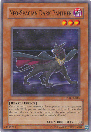 Neo-Spacian Dark Panther, Champion Pack: Game Eight · CP08-EN015