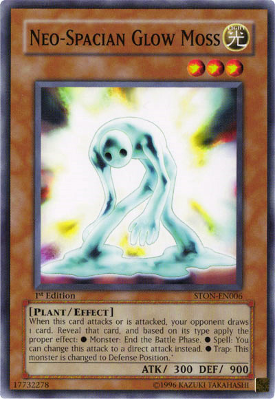 Neo-Spacian Glow Moss, Strike of Neos Sneak Peek Participation Card · STON-EN006