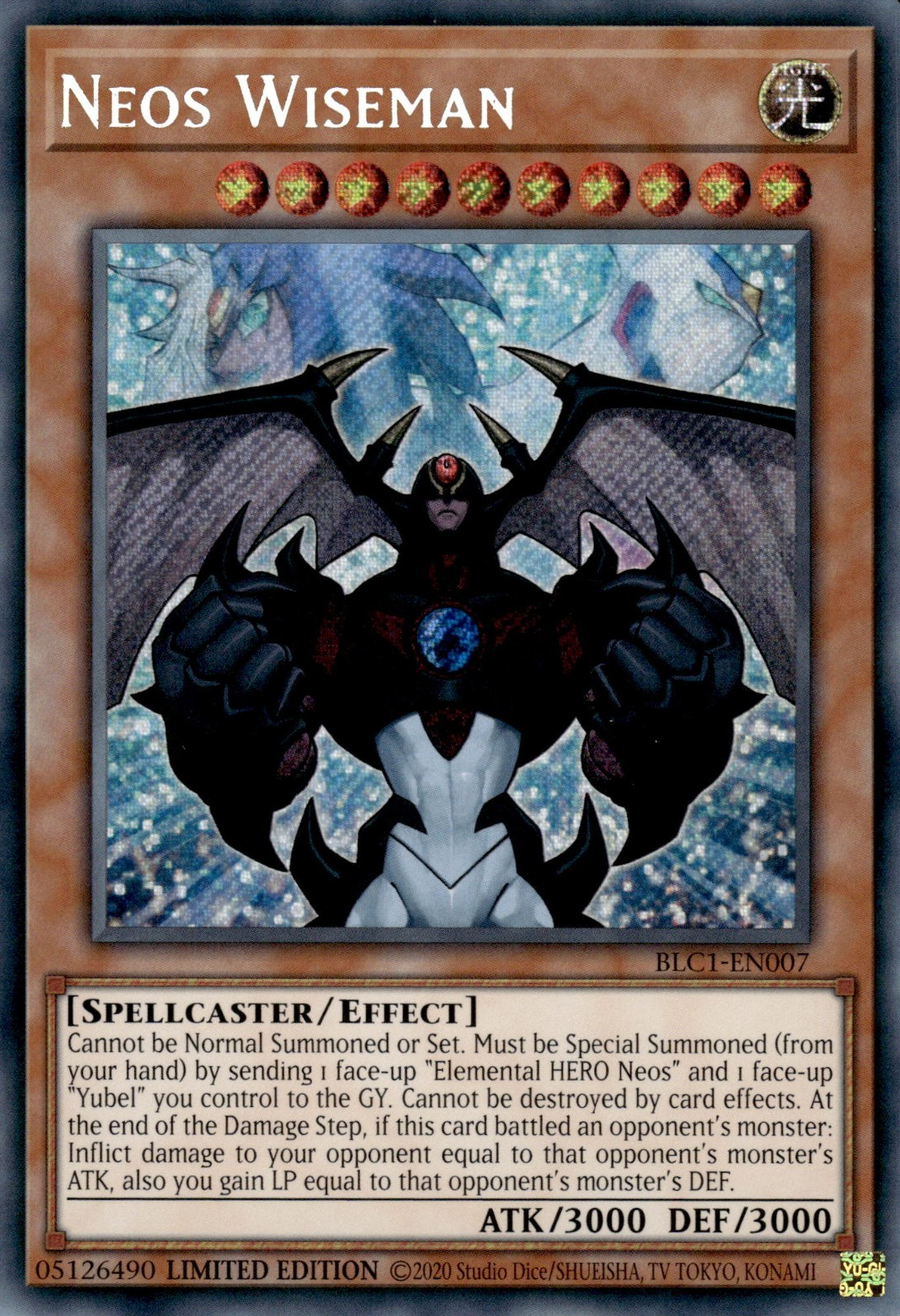 Neos Wiseman, Battles of Legend: Chapter 1 · BLC1-EN007