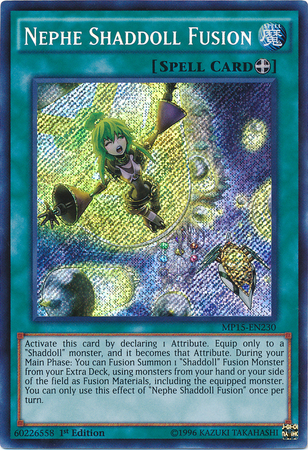 Nephe Shaddoll Fusion, 2015 Mega-Tin Mega Pack · MP15-EN230
