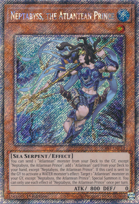 Neptabyss, the Atlantean Prince, Quarter Century Bonanza · RA03-EN013