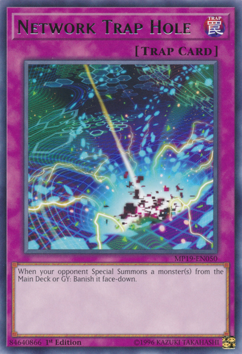Network Trap Hole, 2019 Gold Sarcophagus Tin Mega Pack · MP19-EN050