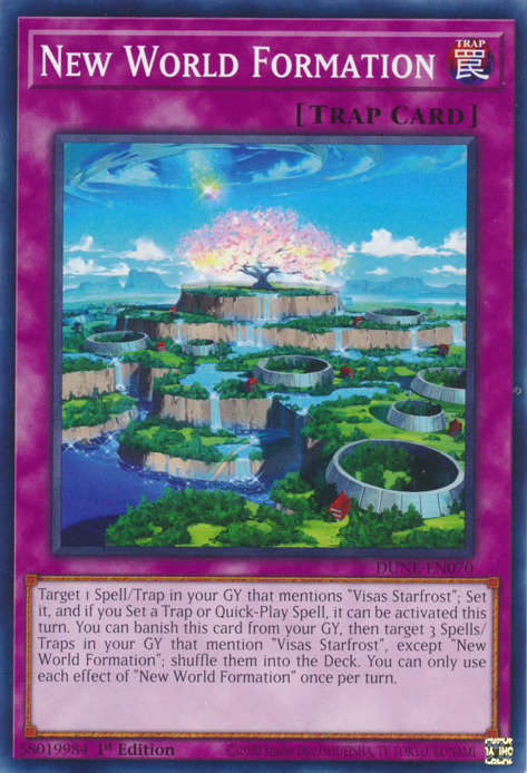 New World Formation, Duelist Nexus · DUNE-EN070