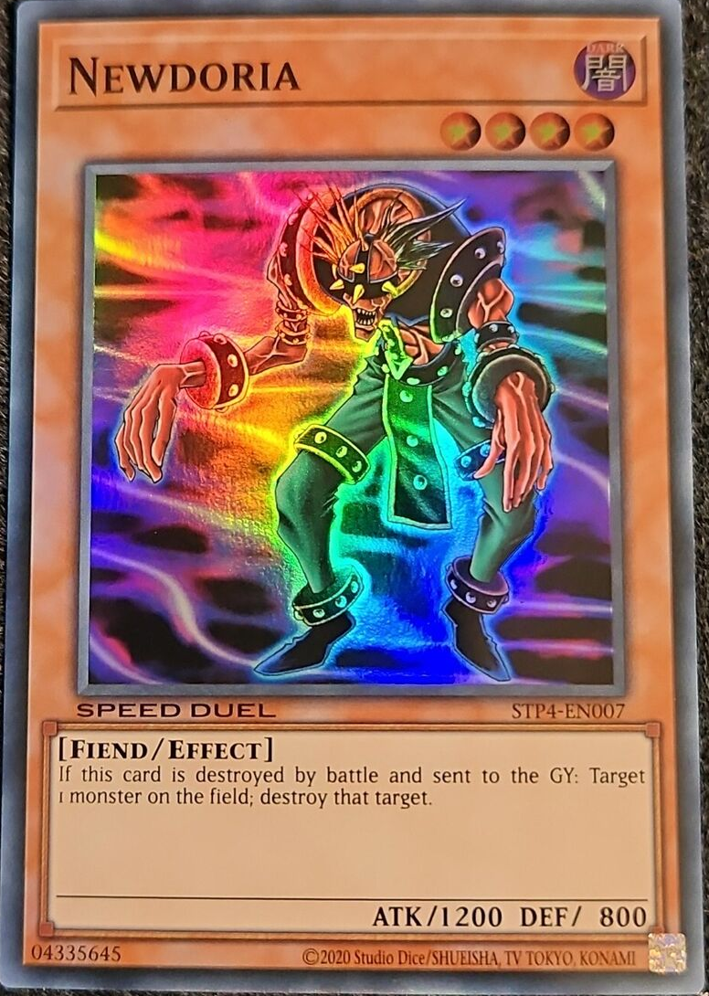 Newdoria, Speed Duel Tournament Pack 4 · STP4-EN007