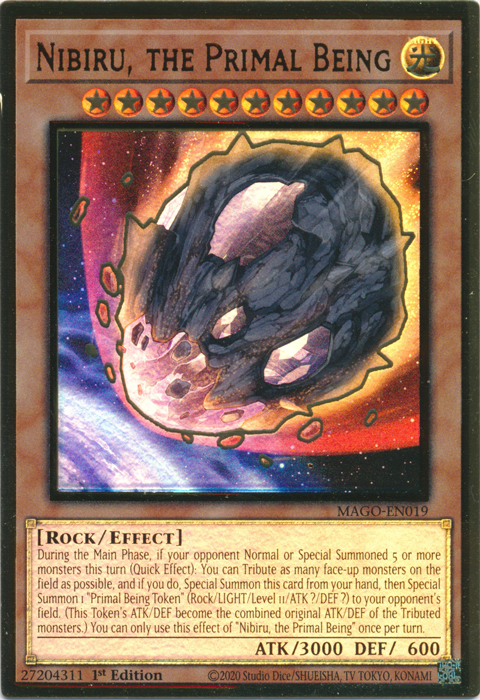 Nibiru, the Primal Being, Maximum Gold · MAGO-EN019