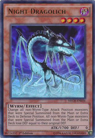 Night Dragolich, The New Challengers Sneak Peek Participation Card · NECH-EN034