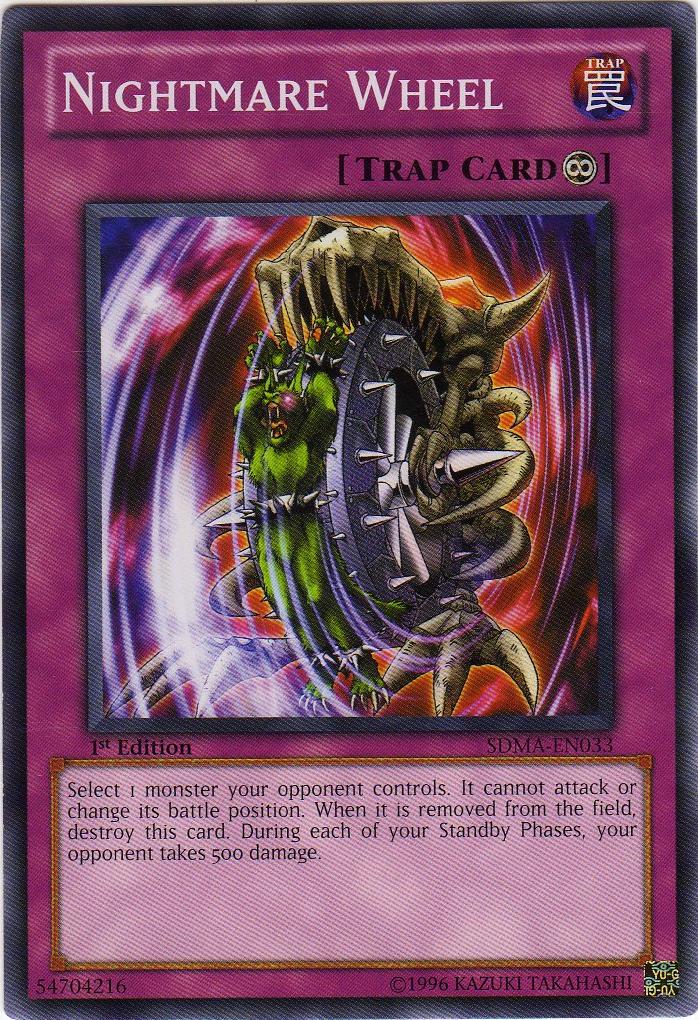 Nightmare Wheel, Structure Deck: Marik (TCG) · SDMA-EN033