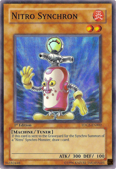 Nitro Synchron, The Duelist Genesis Sneak Peek Participation Card · TDGS-EN002