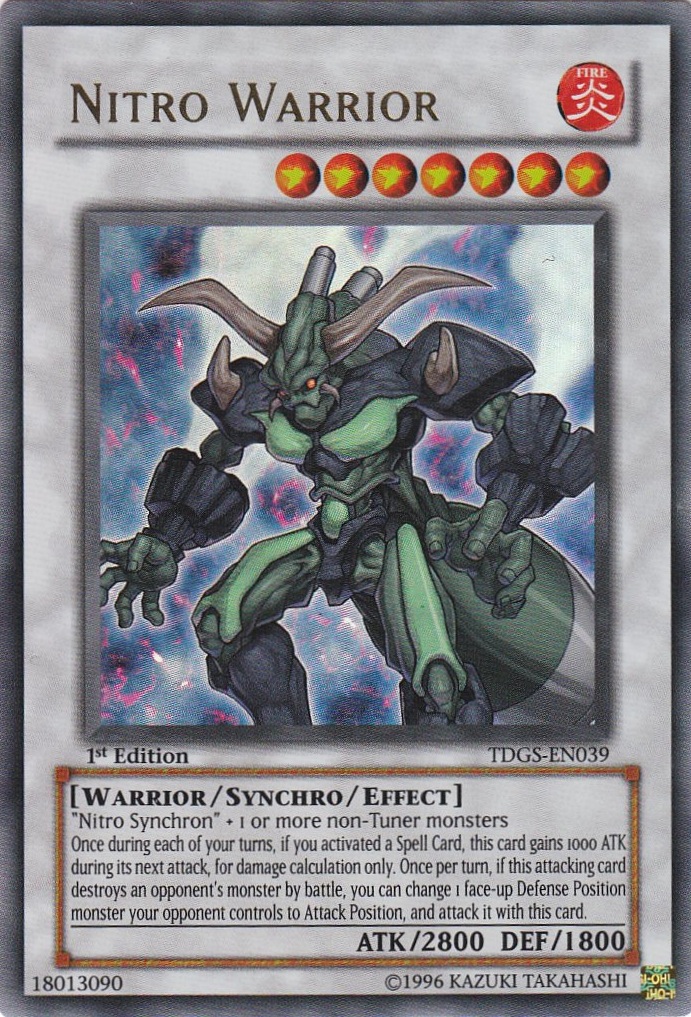 Nitro Warrior, The Duelist Genesis Sneak Peek Participation Card · TDGS-EN039