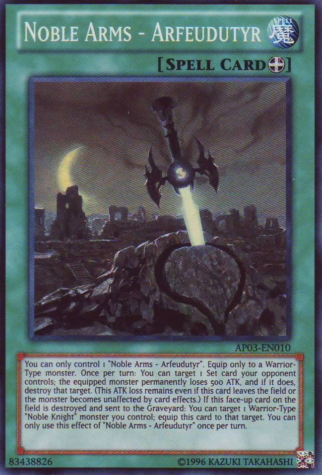 Noble Arms - Arfeudutyr, Astral Pack Three · AP03-EN010