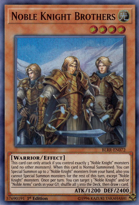 Noble Knight Brothers, Battles of Legend: Relentless Revenge · BLRR-EN072