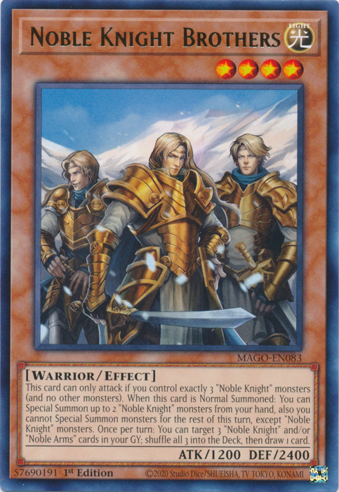 Noble Knight Brothers, Maximum Gold · MAGO-EN083