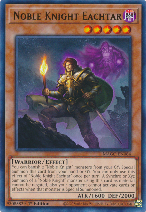 Noble Knight Eachtar, Maximum Gold · MAGO-EN084