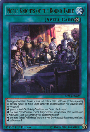 Noble Knights of the Round Table, 2015 Mega-Tin Mega Pack · MP15-EN052