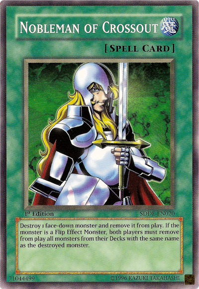 Nobleman of Crossout, The Dark Emperor Structure Deck · SDDE-EN020