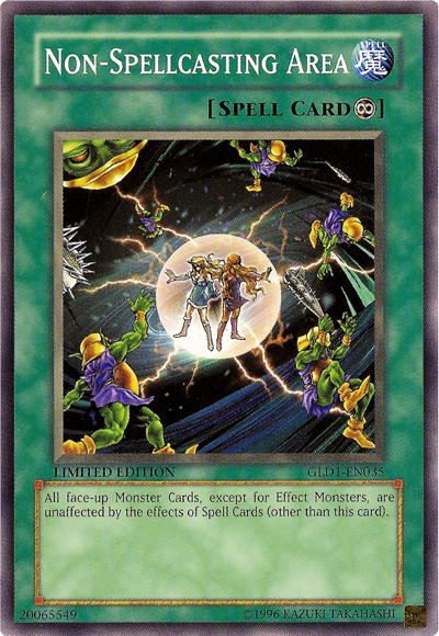 Non-Spellcasting Area, Gold Series · GLD1-EN035