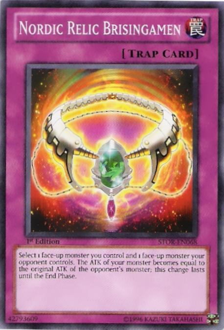 Nordic Relic Brisingamen, Storm of Ragnarok Sneak Peek Participation Card · STOR-EN068