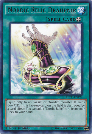 Nordic Relic Draupnir, Legendary Collection 5D's Mega Pack · LC5D-EN192