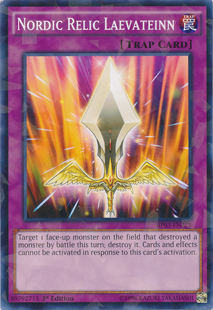 Nordic Relic Laevateinn, Battle Pack 3: Monster League · BP03-EN221