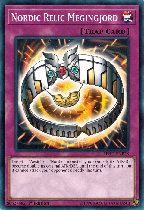 Nordic Relic Megingjord, Legendary Hero Decks · LEHD-ENB28