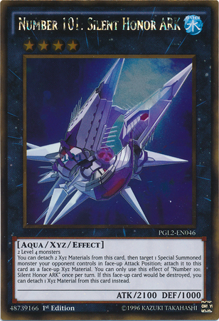 Number 101: Silent Honor ARK, Premium Gold: Return of the Bling · PGL2-EN046