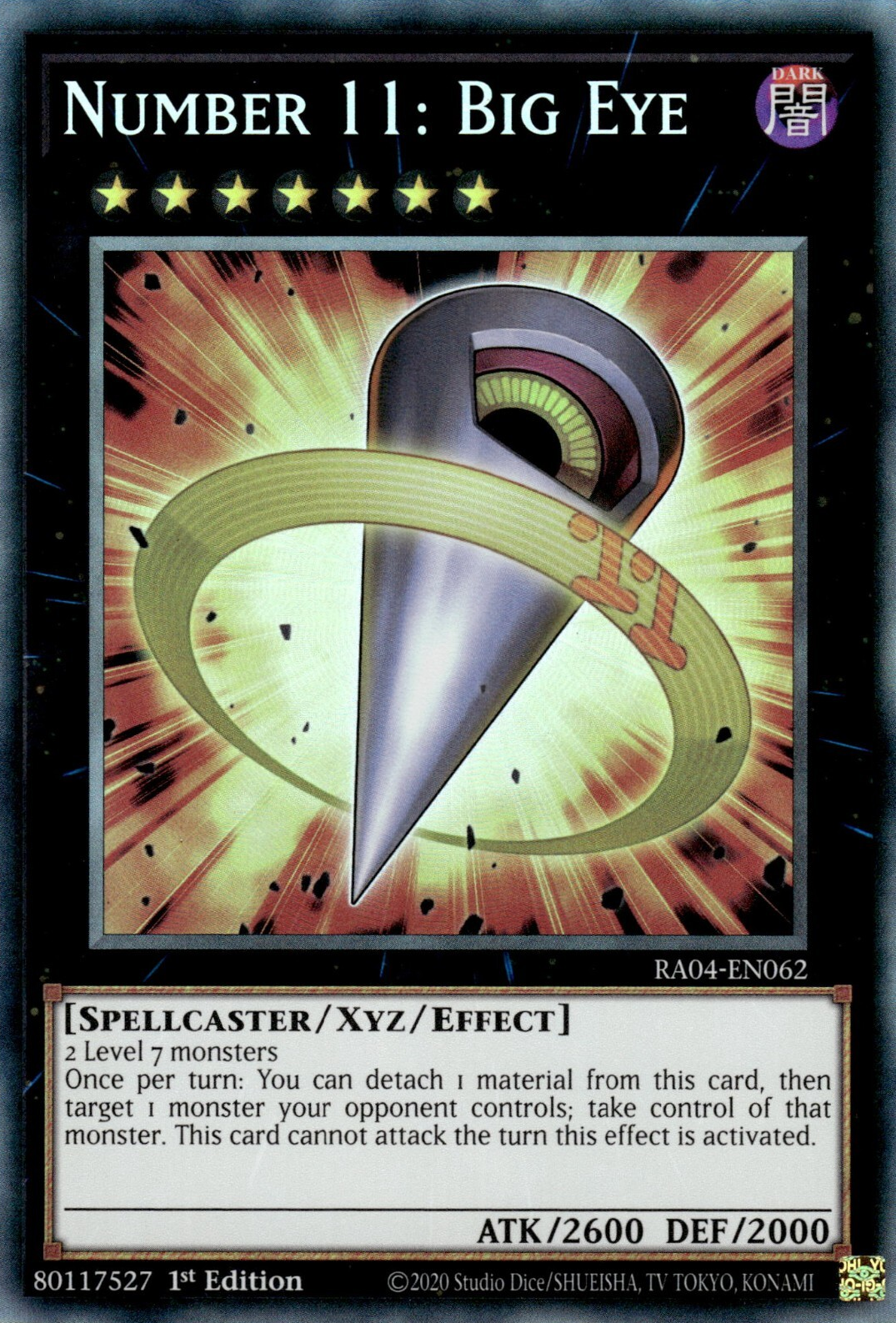 Number 11: Big Eye, Quarter Century Stampede · RA04-EN062