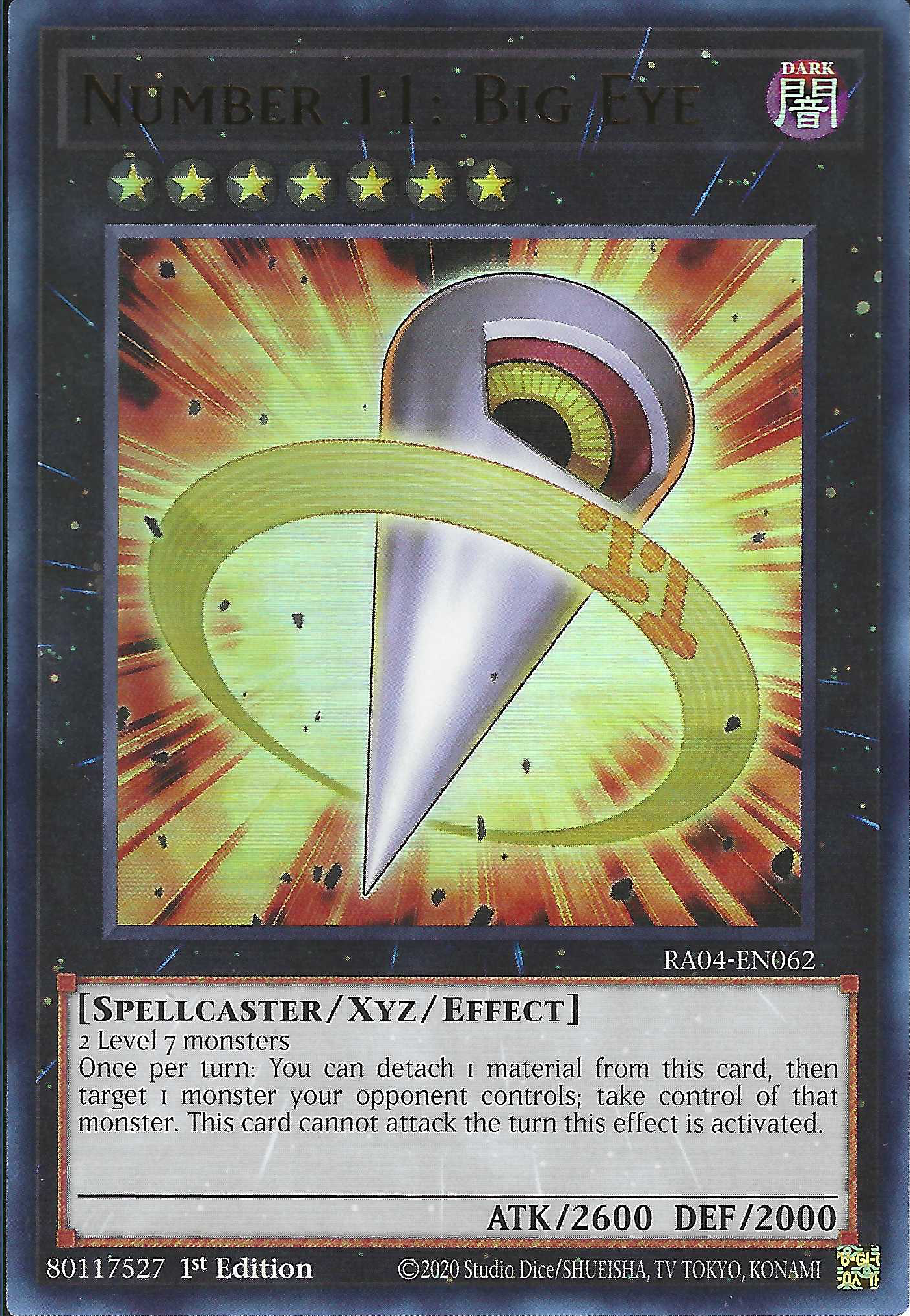 Number 11: Big Eye, Quarter Century Stampede · RA04-EN062