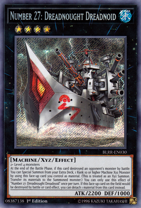 Number 27: Dreadnought Dreadnoid, Battles of Legend: Relentless Revenge · BLRR-EN030