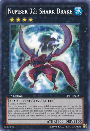 Number 32: Shark Drake, Star Pack 2014 · SP14-EN023