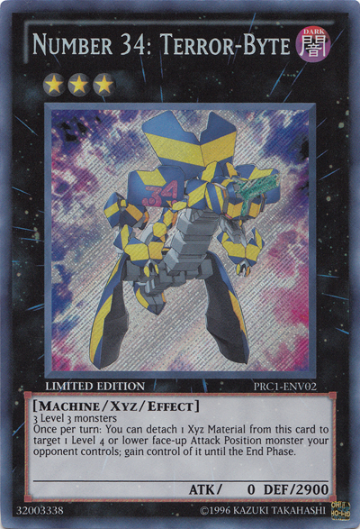 Number 34: Terror-Byte, Premium Collection Tin · PRC1-ENV02