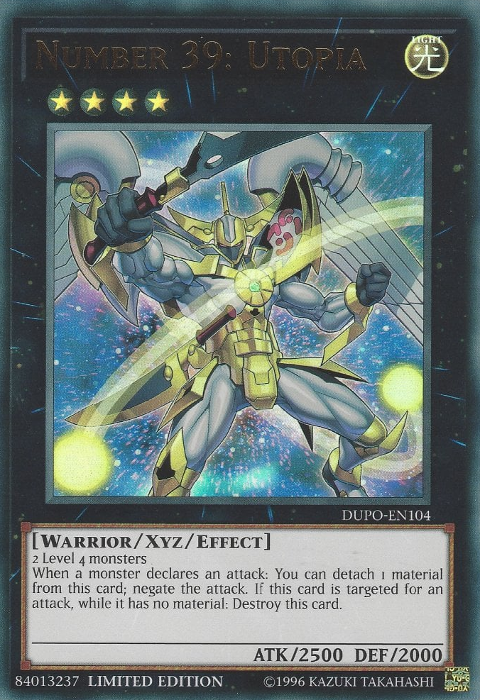 Number 39: Utopia, Duel Power · DUPO-EN104