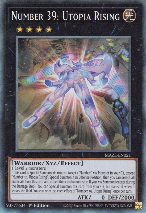 Number 39: Utopia Rising, Maze of Memories · MAZE-EN021