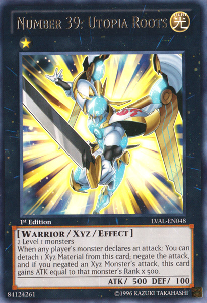 Number 39: Utopia Roots, Legacy of the Valiant Sneak Peek Participation Card · LVAL-EN048
