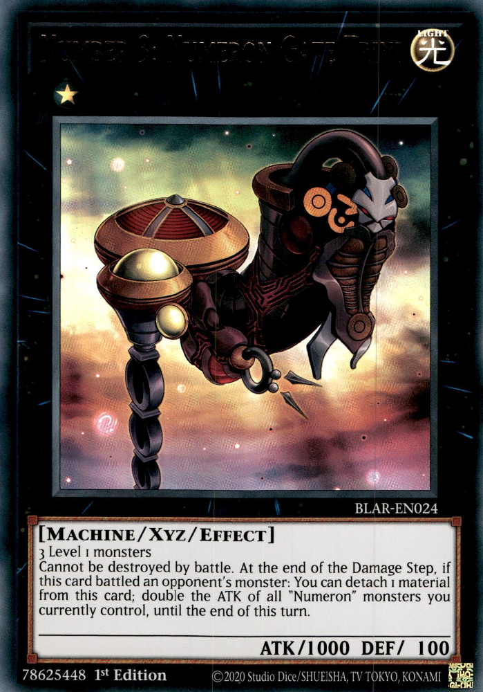 Number 3: Numeron Gate Trini, Battles of Legend: Armageddon · BLAR-EN024