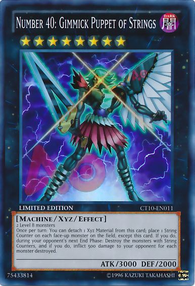 Number 40: Gimmick Puppet of Strings, 2013 Collectible Tins Wave 1 · CT10-EN011