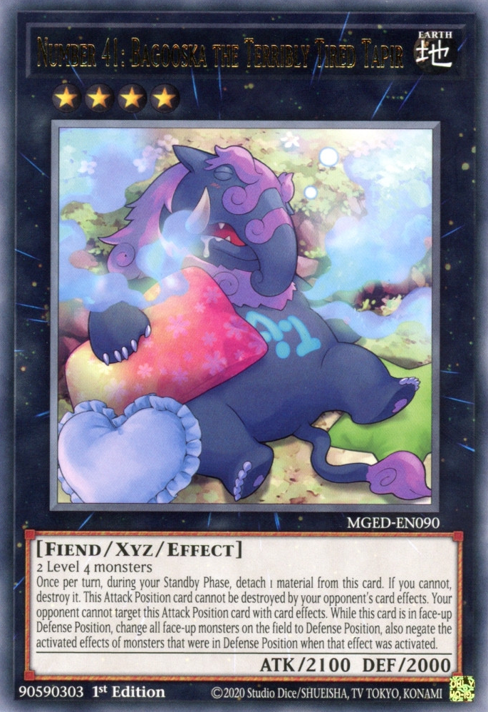 Number 41: Bagooska the Terribly Tired Tapir, Maximum Gold: El Dorado · MGED-EN090