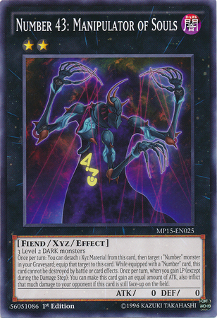 Number 43: Manipulator of Souls, 2015 Mega-Tin Mega Pack · MP15-EN025
