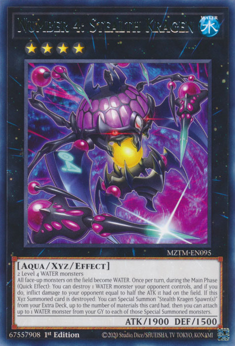 Number 4: Stealth Kragen, Maze of the Master · MZTM-EN095