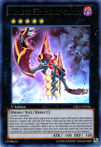 Number 53: Heart-eartH, Cosmo Blazer Sneak Peek Participation Card · CBLZ-EN046