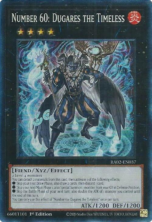 Number 60: Dugares the Timeless, 25th Anniversary Rarity Collection II · RA02-EN037
