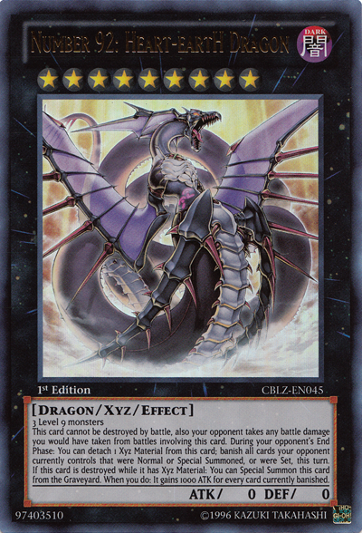 Number 92: Heart-eartH Dragon, Cosmo Blazer Sneak Peek Participation Card · CBLZ-EN045