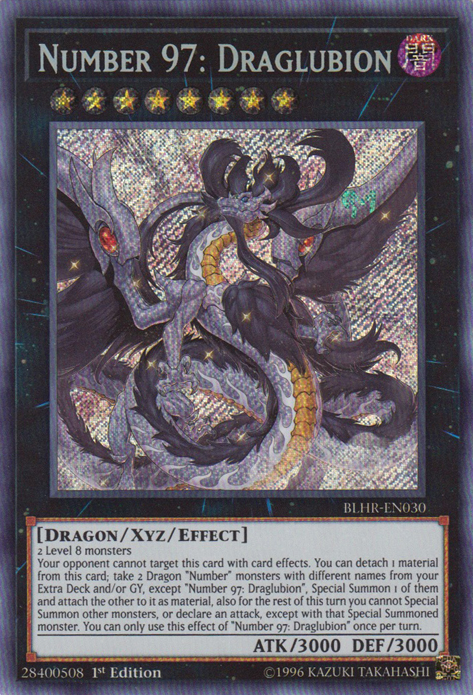 Number 97: Draglubion, Battles of Legend: Hero's Revenge · BLHR-EN030