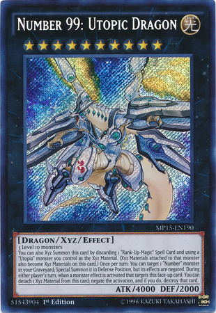 Number 99: Utopic Dragon, 2015 Mega-Tin Mega Pack · MP15-EN190