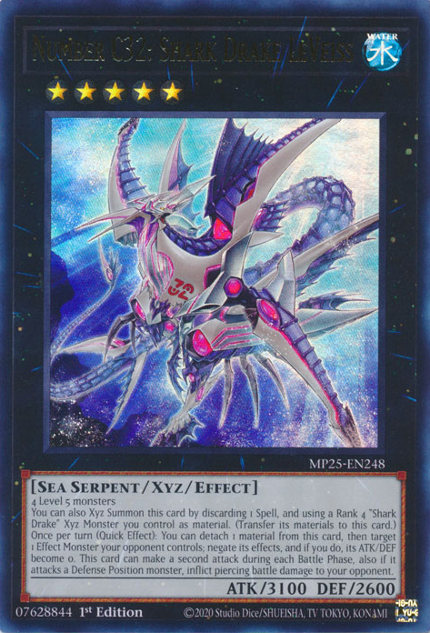 Number C32: Shark Drake LeVeiss, 2025 Mega-Pack Tin · MP25-EN248