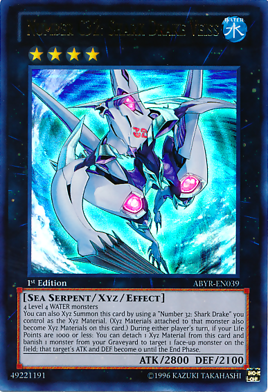 Number C32: Shark Drake Veiss, Abyss Rising Sneak Peek Participation Card · ABYR-EN039
