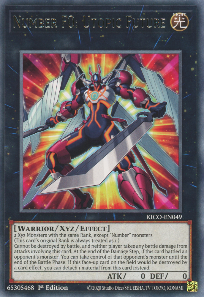 Number F0: Utopic Future, King's Court · KICO-EN049