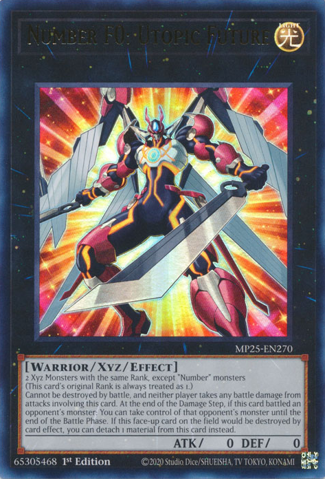 Number F0: Utopic Future, 2025 Mega-Pack Tin · MP25-EN270