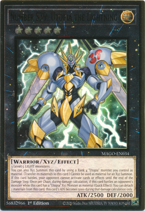 Number S39: Utopia the Lightning, Maximum Gold · MAGO-EN034