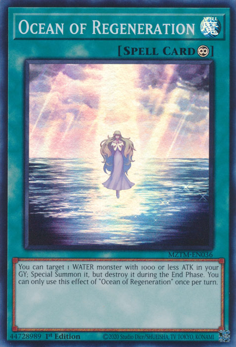 Ocean of Regeneration, Maze of the Master · MZTM-EN036